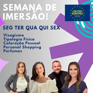 Imagem de capa para o Evento presencial Imersão em Consultoria de Imagem - Formação Profissional