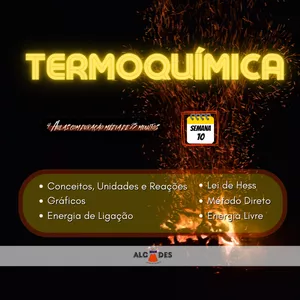 Imagem de capa para o Curso online Físico - Química:  Termoquímica