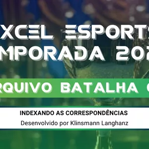 Imagem de capa para o Ebook Arquivo Batalha 2 - Indexando as Correspondências - Maio/2024 - Campeonato Brasileiro de Planilhas