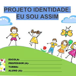 Imagem de capa para o Ebook Projeto identidade: Eu Sou Assim