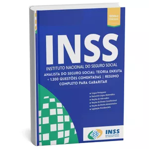Imagem de capa para o Curso online INSS — Analista do Seguro Social: Teoria Enxuta + 1.200 Questões Comentadas | Resumo Completo para Gabaritar