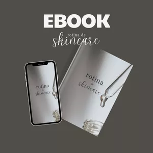 Imagem de capa para o Ebook Ebook Rotina de Skincare