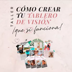 Imagen de portada para Curso online Taller Cómo crear tu Tablero de visión que SÍ Funciona