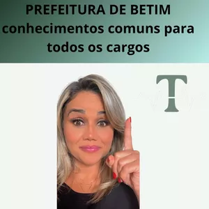 Imagem de capa para o Curso online CONHECIMENTOS COMUNS - PREFEITURA DE BETIM - TODOS OS CARGOS 