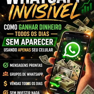Imagem do curso Método WhatsApp Invisível: Como Ganhar Dinheiro Todos os Dias Sem Aparecer