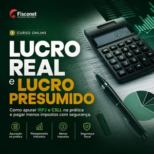 Imagem do curso Lucro Presumido e Real 2026