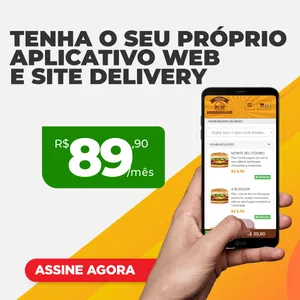 Imagem de capa para o Curso online Aplicativo Delivery Web