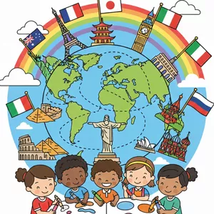 Imagen de portada para Ebook Pequeños Viajeros: Ciudades del Mundo