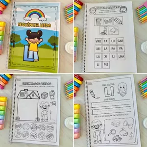 Imagem de capa para o Ebook APOSTILA DE ATIVIDADES LETRA ''L''