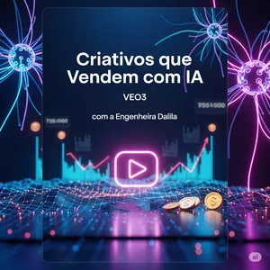 Imagem de capa para o Curso online Criativos que Vendem com IA (VEO3)