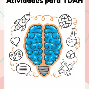 Imagem de capa para o Ebook Atividades para TDAH