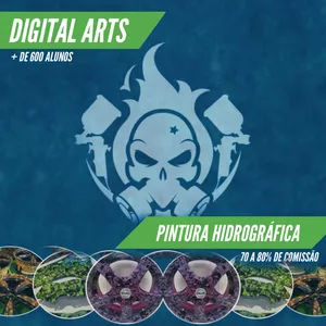 Imagem do curso Curso Pintura Hidrografica DIGITAL ARTS