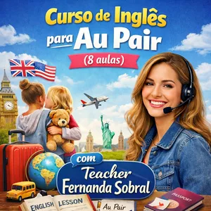 Imagem do curso Curso de Inglês para Au Pair (8 aulas)