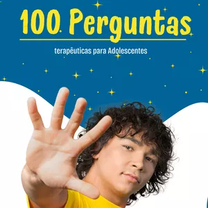 Imagem de capa para o Ebook 100 perguntas terapêuticas para sessões com adolescentes.