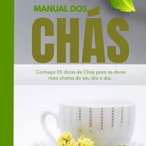 Imagem de capa para o Ebook Manual dos Chás