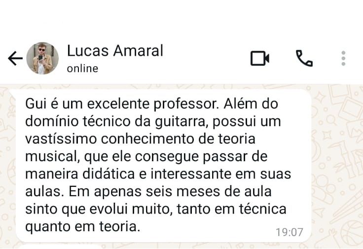 Depoimento Lucas