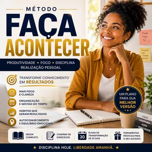 Imagem do curso FAÇA ACONTECER ⭐