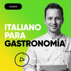 Imagen de portada para Curso online Italiano para gastronomía