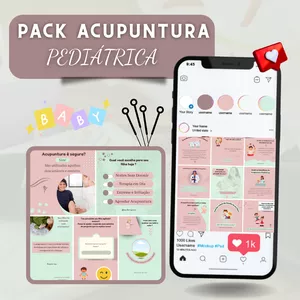 Imagem do curso Pack Acupuntura Pediátrica