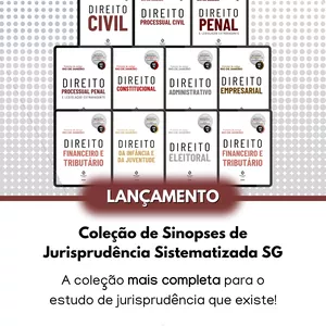Imagem de capa para o Ebook Sinopse Promotor de Justiça do MPRJ | Método SG 2025