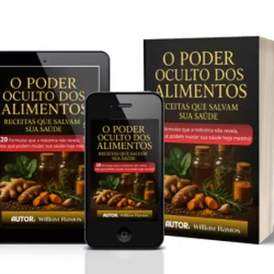 Imagem de capa para o Ebook O Poder Oculto dos Alimentos - 20 Receitas Que Salvam Sua Saúde