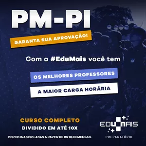 Imagem do curso Curso Preparatório para Soldado da PM-PI