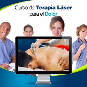 Imagen de portada para Curso online Curso de Capacitación Profesional en Terapia Láser para el Dolor