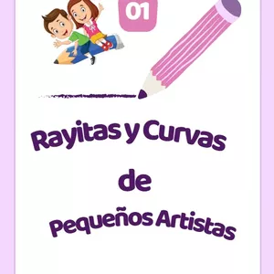 Imagen de portada para Ebook Rayitas y Curvas de pequeños artistas 1
