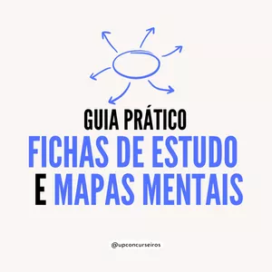 Imagem de capa para o Curso online Aula: Guia Prático de Fichas de estudo e Mapas Mentaiis.