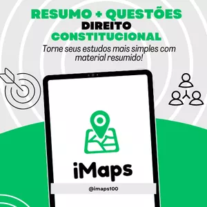 Imagem de capa para o Ebook Resumo + Questões - Direito Constitucional