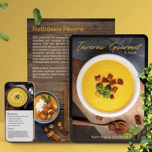 Imagem de capa para o Ebook E-book Inverno Gourmet By Nathássia Pécora 