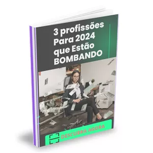 Imagem de capa para o Ebook 3 Profissões  para 2024 que Vão  te dar MUITO  DINHEIRO 