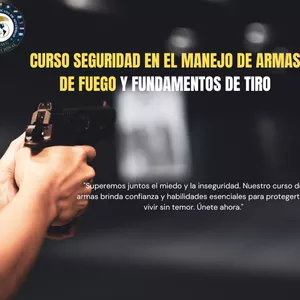Imagen de portada para Curso online SEGURIDAD EN EL MANEJO Y FUNDAMENTOS DE TIRO
