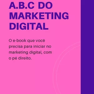 Imagem de capa para o Ebook A.B.C DO MARKETING DIGITAL 