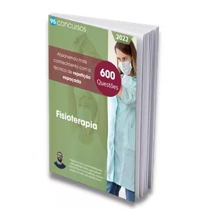 Imagem de capa para o Ebook 600 Questões de Fisioterapia