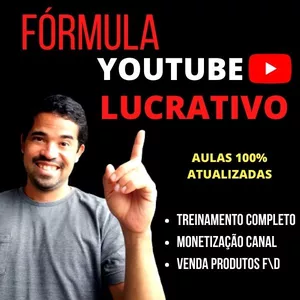 Imagem do curso FÓRMULA YOUTUBE LUCRATIVO