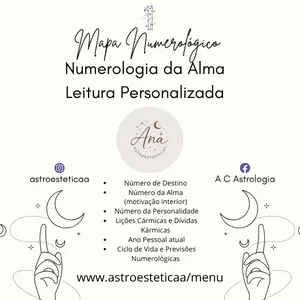 Imagem de capa para o Curso online Seu Mapa Numerológico Pessoal