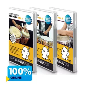 Imagen de portada para Curso online Curso de Percusiones Virtuosso