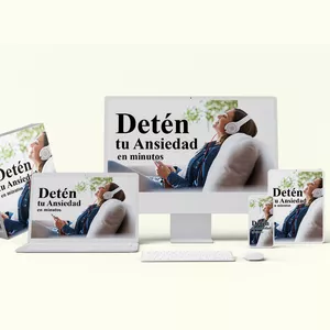 Imagen de portada para Curso online Deten Tu Ansiedad en Minutos