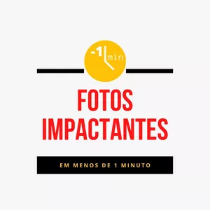 Imagem de capa para o Curso online Fotos Impactantes em - 1 minuto