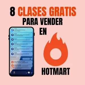 Imagen de portada para Curso online 8 CLASES GRATIS PARA VENDER EN HOTMART