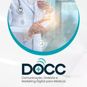 Imagem de capa para o Curso online DOCC - Comunicação e Oratória para Médicos