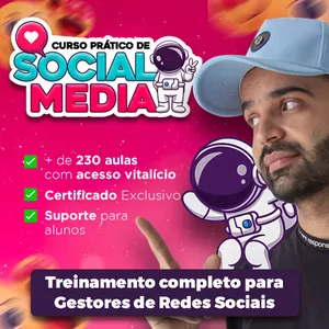 Imagem do curso CURSO PRÁTICO DE SOCIAL MEDIA 2.0
