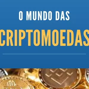 Imagem de capa para o Ebook O Mundo das Criptomoedas