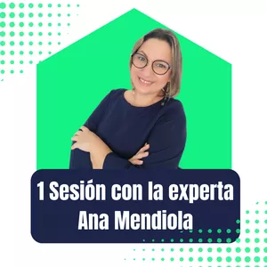 Imagen de portada para Curso online 1 Sesión con la experta Ana Mendiola