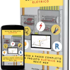 Imagem de capa para o Ebook Passo a passo do projeto elétrico no Revit - O guia definitivo