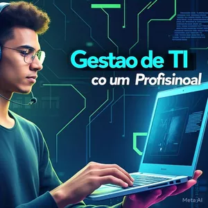 Imagem de capa para o Curso online Gestão de TI 