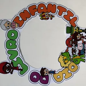 Imagem de capa para o Ebook Moldura para bambolê dia nacional do livro infantil 