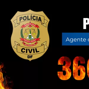 Imagem de PC DF - Agente da Polícia Civil criado por Concurseiros 360° Arte da Aprovação na hotmart