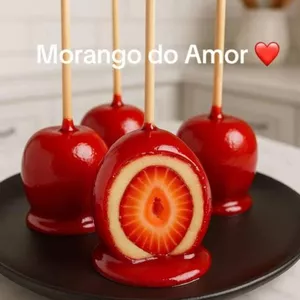Imagem de capa para o Ebook Renda extra de 10 mil por mês com a receita do Morango do Amor 